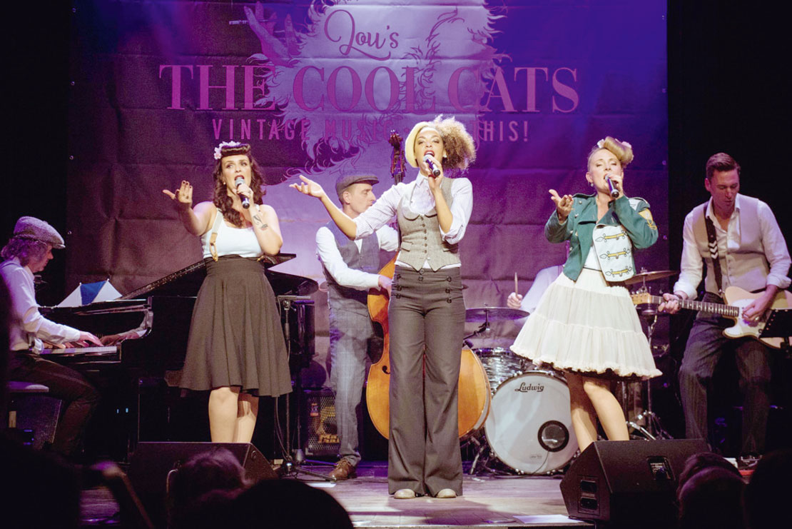 Lou's THE COOL CATS  mit Vintage Flavour - Swing, Pop und Rock’n’Roll. 