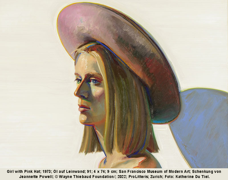 Wayne Thiebaud – Retrospektive in der Fondation Beyeler