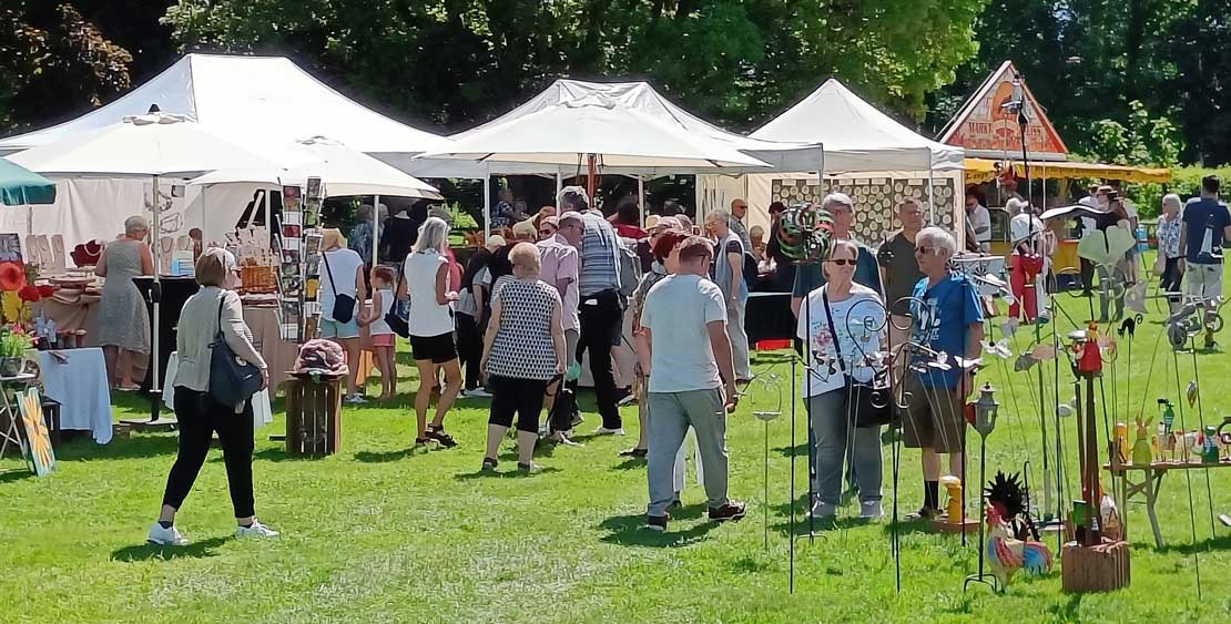 Kunst‐und Handwerk im Kurpark