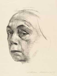 Kaethe Kollwitz Selbstbildn